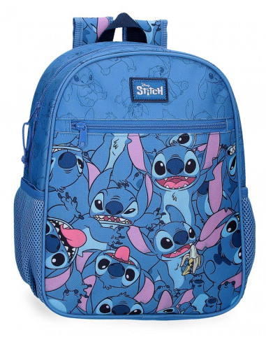 43822D2 ADAPT. BACKPACK 33CM. HAPPY STITCH